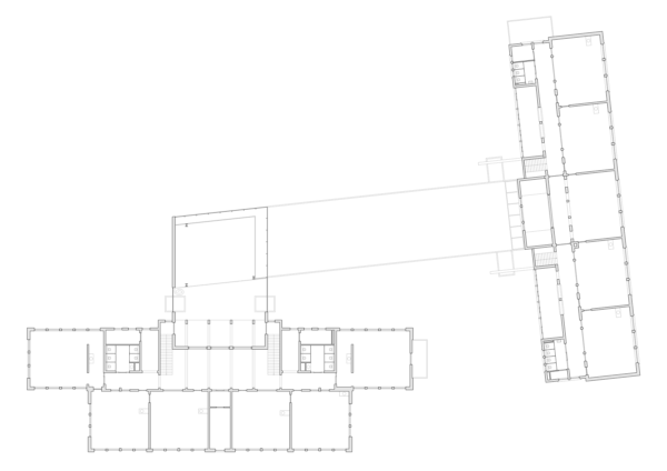 Plattegrond eerste verdieping