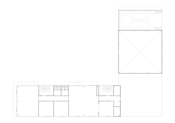 Plattegrond eerste verdieping