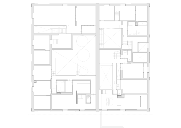 Plattegrond eerste verdieping